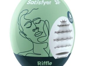 SATISFYER - RIFFLE HUEVO MASTUBADOR - Imagen 1