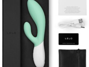 LELO - INA 3 VERDE VIBRADOR RABBIT LUJO VERDE AGUA - Imagen 4