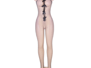 QUEEN LINGERIE - BODYSTOCKING CON LAZOS EN ESCOTE S/L - Imagen 4