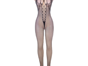 QUEEN LINGERIE - BODYSTOCKING CUELLO HALTER Y ESPALDA ABIERTA S/L - Imagen 5