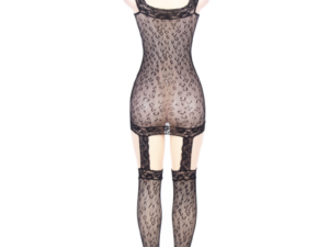 QUEEN LINGERIE - BODYSTOCKING ESTILO LEOPARDO S/L - Imagen 4