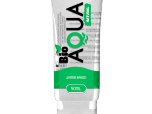 BIOAQUA LUBRICANTE INGREDIENTES NATURALES BASE AGUA 50 ML - Imagen 1