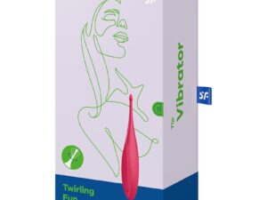 SATISFYER - TWIRLING FUN ESTIMULADOR CLITORIS ROJO - Imagen 4