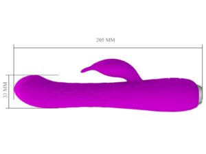 PRETTY LOVE - MOLLY VIBRADOR CON ROTACION RECARGABLE - Imagen 3