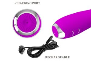PRETTY LOVE - MOLLY VIBRADOR CON ROTACION RECARGABLE - Imagen 4