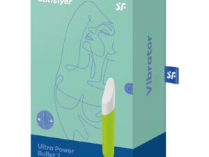 SATISFYER - ULTRA POWER BULLET 7 BALA VIBRADORA VERDE - Imagen 3