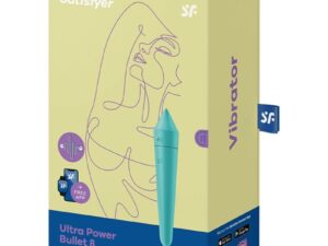 SATISFYER - ULTRA POWER BULLET 8 BALA VIBRADORA TURQUESA - Imagen 3