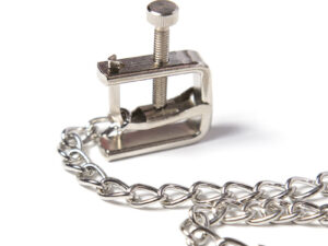 OHMAMA FETISH - PINZAS METALICAS TORNILLO CON CADENA - Imagen 3