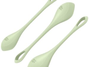 SATISFYER - YONI POWER 2 KIT DE ENTRENAMIENTO VERDE - Imagen 1