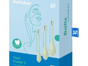 SATISFYER - YONI POWER 2 KIT DE ENTRENAMIENTO VERDE - Imagen 3