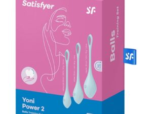 SATISFYER - YONI POWER 2 KIT DE ENTRENAMIENTO AZUL - Imagen 3