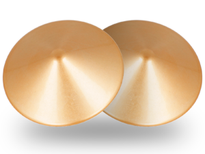 COQUETTE CHIC DESIRE - CUBRE PEZONES METAL CIRCULOS DORADOS - Imagen 3