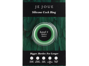 JE JOUE - ANILLO SILICONA VERDE - ESTRANGULAMIENTO MEDIO - Imagen 4