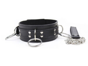 OHMAMA FETISH - COLLAR SUMISION CON 3 ANILLAS - Imagen 3