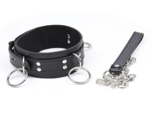 OHMAMA FETISH - COLLAR SUMISION CON 3 ANILLAS - Imagen 4