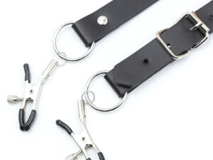 OHMAMA FETISH - PINZAS CLITORIS CON CORREAS PIERNAS - Imagen 5