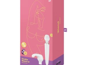 SATISFYER - DOUBLE WANDER APP BLANCO - Imagen 5