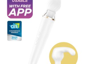 SATISFYER - DOUBLE WANDER APP BLANCO - Imagen 1