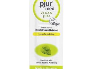 PJUR - MED VEGAN GLIDE LUBRICANTE BASE AGUA 2 ML
