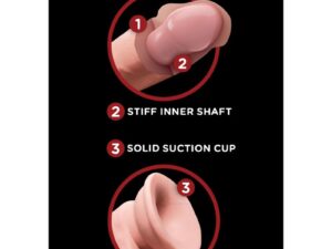 KING COCK - PLUS 3D DILDO SWINGING BALLS 12.7 CM - Imagen 5