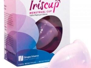 IRISCUP - COPA MESTRUAL ROSA PEQUEÑA + BOLSA ESTERILIZADORA GRATIS - Imagen 1