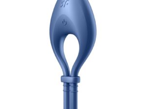 SATISFYER - BULLSEYE ANILLO VIBRADOR APP AZUL - Imagen 1