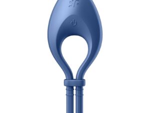 SATISFYER - BULLSEYE ANILLO VIBRADOR APP AZUL - Imagen 2