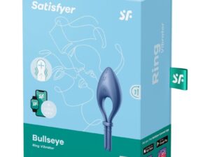 SATISFYER - BULLSEYE ANILLO VIBRADOR APP AZUL - Imagen 3