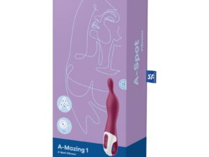 SATISFYER - AMAZING 1 VIBRADOR PUNTO A BERRY - Imagen 3