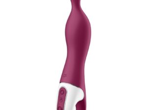 SATISFYER - AMAZING 1 VIBRADOR PUNTO A BERRY - Imagen 1