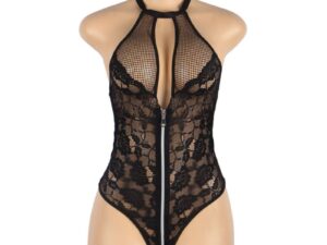 SUBBLIME - TEDDY ENCAJE FLORAL CREMALLERA S/M - Imagen 5
