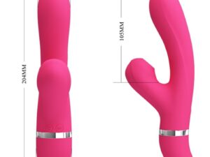 PRETTY LOVE - WILLOW VIBRADOR Y SUCCIONADOR RABBIT - Imagen 3