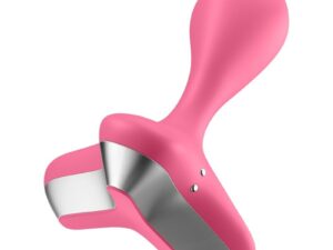 SATISFYER - GAME CHANGER PLUG VIBRADOR ROSA - Imagen 1