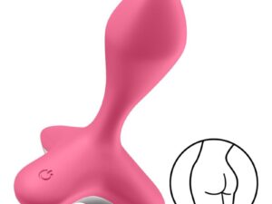 SATISFYER - GAME CHANGER PLUG VIBRADOR ROSA - Imagen 3