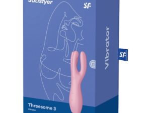 SATISFYER - THREESOME 3 VIBRADOR ROSA - Imagen 4