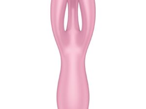 SATISFYER - THREESOME 3 VIBRADOR ROSA - Imagen 3