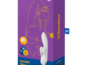 SATISFYER DOUBLE FLEX VIBRADOR APP - BLANCO - Imagen 4