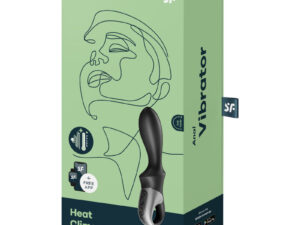 SATISFYER - HEAT CLIMAX VIBRADOR ANAL APP NEGRO - Imagen 4