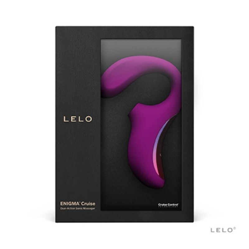 LELO - ENIGMA CRUISE MASAJEADOR SONICO DOBLE ESTIMULACION MORADO - Imagen 3