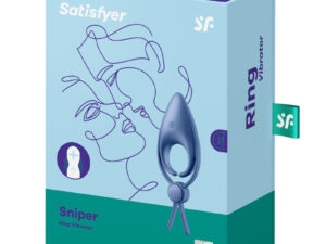 SATISFYER - SNIPER ANILLO VIBRADOR NEGRO - Imagen 3