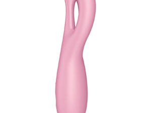 SATISFYER THREESOME 4 VIBRADOR APP - ROSA - Imagen 3