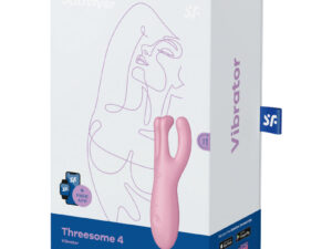 SATISFYER THREESOME 4 VIBRADOR APP - ROSA - Imagen 4