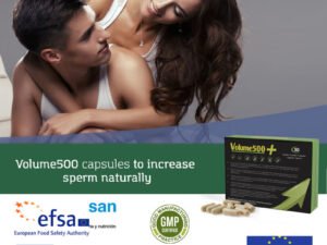 500 COSMETICS - VOLUME 500 PILLS AUMENTO SEMEN - Imagen 2