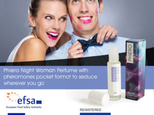 500 COSMETICS - PHIERO NIGHT WOMAN PERFUME FEROMONAS CON ROLL-ON - Imagen 2