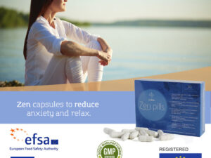 500 COSMETICS - ZEN PILLS CAPSULAS RELAJACION Y REDUCCION ANSIEDAD - Imagen 2