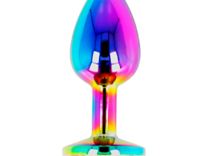 OHMAMA - PLUG ANAL CIRCULO IRIDISCENTE TALLA S - Imagen 2