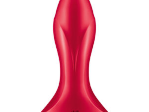 SATISFYER - ROTATOR PLUG 1+ PLUG VIBRADOR APP ROJO - Imagen 3
