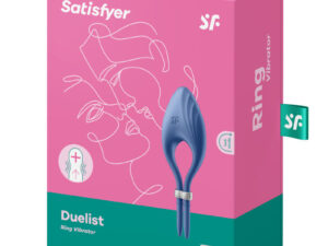 SATISFYER DUELIST ANILLO VIBRADOR - GRIS - Imagen 4