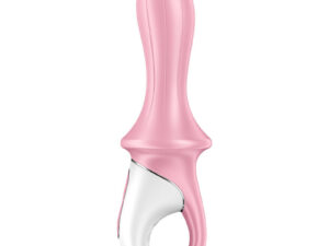 SATISFYER - AIR PUMP BOOTY 5+ VIBRADOR ANAL INFLABLE ROSA - Imagen 2