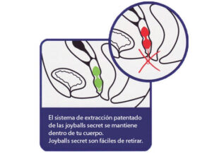 JOYDIVION JOYBALLS - SECRET BOLAS CHINAS NEGRAS Y AZUL - Imagen 4